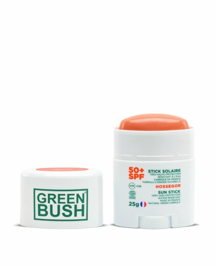 Greenbush Organic SPF50+ Sonnenstick Coral Pink Stick Solaire