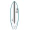 Surfboard CHANNEL ISLANDS X-lite PodMod 6.6 Blau