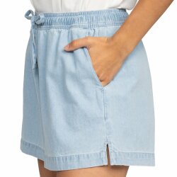 Roxy Lekeitio Break Mid Denim Shorts Light Blue