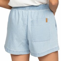 Roxy Lekeitio Break Mid Denim Shorts Light Blue