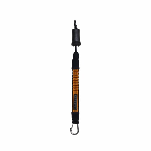 Mystic Kite Safety Leash Short Black Orange