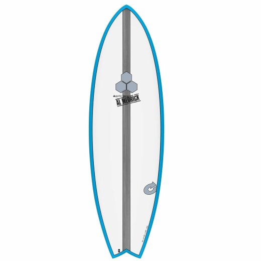 Surfboard CHANNEL ISLANDS X-lite Pod Mod 5.10 blau