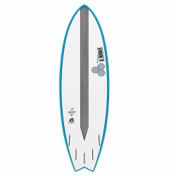 Surfboard CHANNEL ISLANDS X-lite Pod Mod 5.10 blau