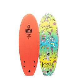 Ocean & Earth Freaks Bug 40" Mini Softboard Coral