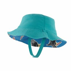 Patagonia Baby Sun Bucket Hat Amigos: Vessel Blue