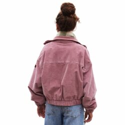 Roxy Slow Song Übergroße Kordjacke Mauve Orchid