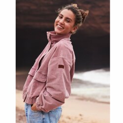 Roxy Slow Song Übergroße Kordjacke Mauve Orchid