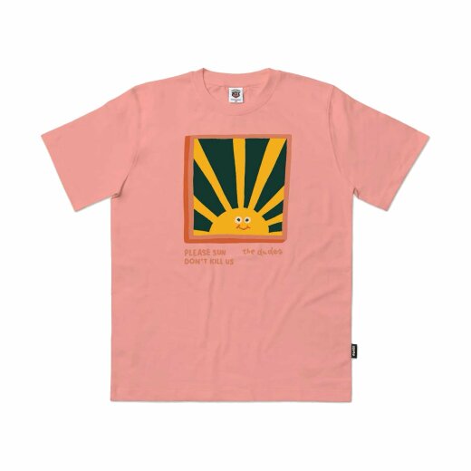 The Dudes Classic T-Shirt Burning Dude Canyon Pink