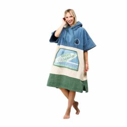 Wave Hawaii Poncho Curitiba Handtuch Umkleide