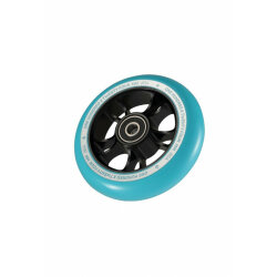 Blunt Scooter Wheels Pack (2) 10 Spokes 100mm Black/ Teal