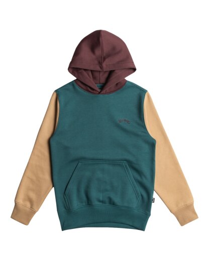 Billabong Arch Block PO Hoodie Real Teal