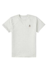 Katin K Palm Emb Tee Heather Gray