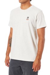 Katin K Palm Emb Tee Heather Gray