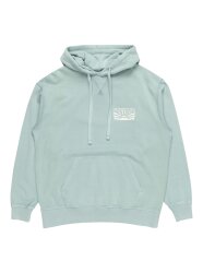 Quiksilver Garment Dye Screen Hoodie Aquifer