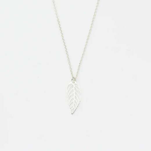 Jewelberry Kette Cut Out Leaft Silber