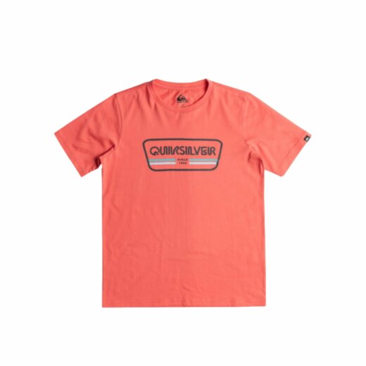 Quiksilver Range Life SS Youth-Spiced Coral