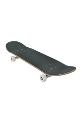 Globe G0 Block Serif 8.0 White Red Skateboard