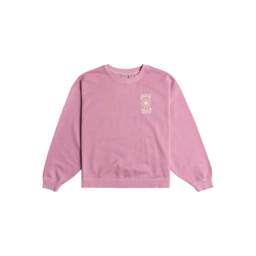 Roxy Sweater Lineup Crew Mauve Orchid