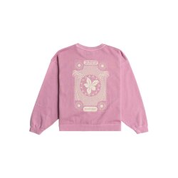 Roxy Sweater Lineup Crew Mauve Orchid