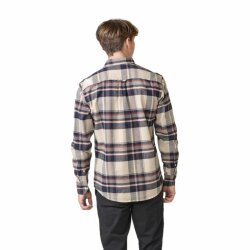 Klitmoller Collective Pedro Shirt Sand/Navy/Red