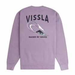 Vissla Raised by Waves Crew Fleece Duysty Lilac