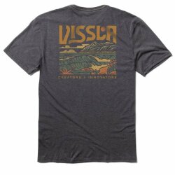 Vissla Segara Comp Lite Eco Performance Tee Black Heather XL