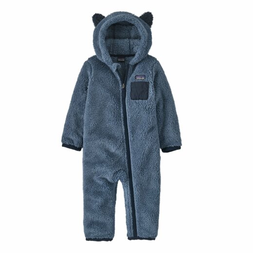 Patagonia Baby Furry Friends Bunting Utility Blue