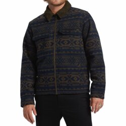 Billabong Barlow Sherpa Trucker Jacke Dark Brown