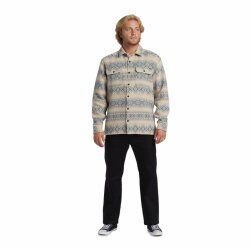 Billabong Offshore Jacquard Flannel Taupe