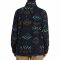 Billabong Boundary Mock Neck Fleece Pullover Navy