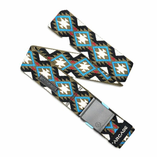 Arcade Performance Stretch Belt Twilight Oat Turquoise