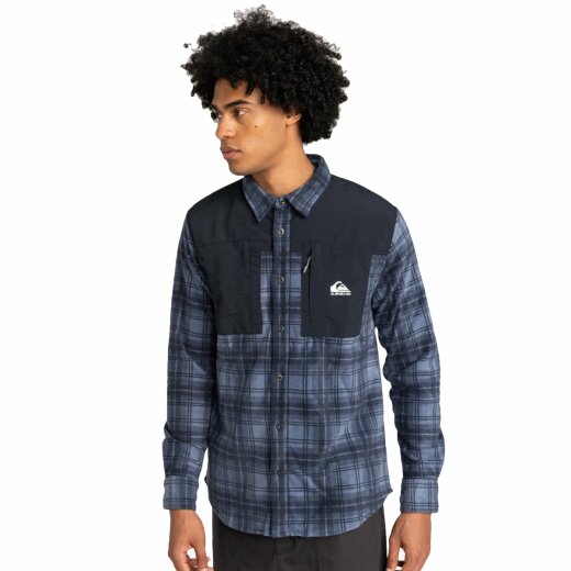 Quiksilver North Seas Shirt Hemd Blue Nights North