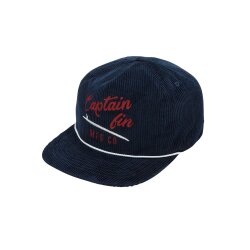 Captain Fin Curvey Beach Hat Dark Navy