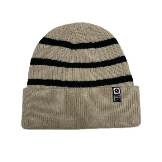 Salty Crew Lighthouse Beanie Oatmeal Black