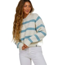 Salty Crew Lighthouse Crew Strickpulli Off White