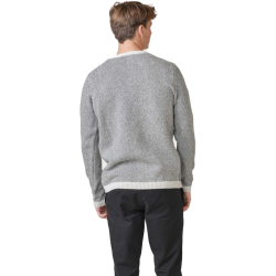 Klitmoller Collective Keld Knit Strickpullover Pastel Grey / Black