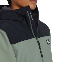 Quiksilver Overcast 3K warm Jacket Sea Spray