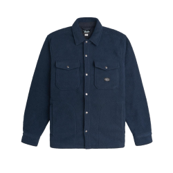 Vissla Peaks Sherpa Woven Fleece Hemd Dark Naval