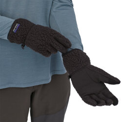 Patagonia Retro Pile Gloves Handschuhe Black