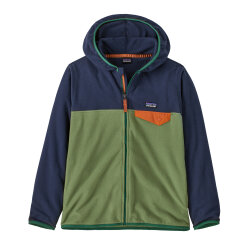 Patagonia Ks Micro D Snap-T Jacke Terrain Green