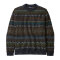 Patagonia Ms Recycled Wool-Blend Sweater Smolder Blue