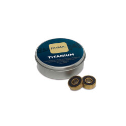 Mosaic Kugellager Titanium Gold black Bearings (Satz...