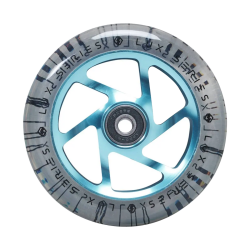 Striker Lux Series Clear Wheels Teal 110mm