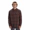 Quiksilver Ventura Overshirt Sherpa Brown Stone