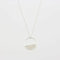 Jewelberry Kette Half Moon Silber