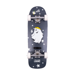 Little Lemon Loomi Corkgrip Kids Skateboard Cruiser Ghost...