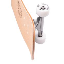 Little Lemon Loomi Corkgrip Kids Skateboard Cruiser Ghost 24.75"