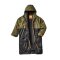 Passenger Clothing Roaming Recycled Sherpa Lined Changing Robe Black Khaki