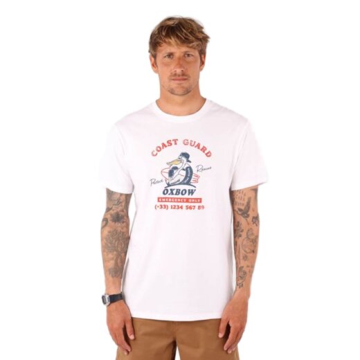 Oxbow Tee Shirt Guardian Blanc