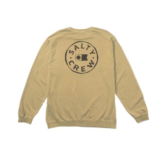 Salty Crew Watermark Vintage Crew Fleece Khaki